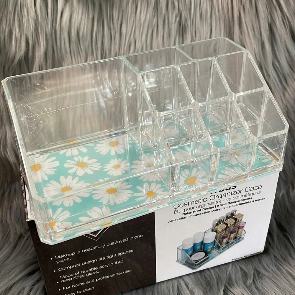 FREE w/ Purchase- Sorbus 9 Slot Cosmetic Organizer Daisy Print